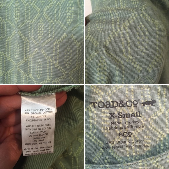 🌾Avalon Dress🌾Toad&Co🌾Perfect 4 Spring AGAVE🌾 - Picture 7 of 8